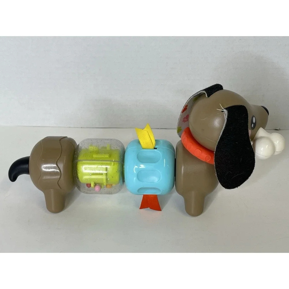 Fisher Price Activity Dachshund Rattle Sensory Toy